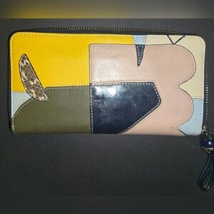 Tory Burch Colorful Patchwork Wallet